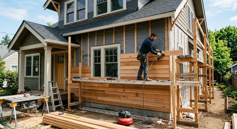 Wood Siding Installation in Gainesville, GA