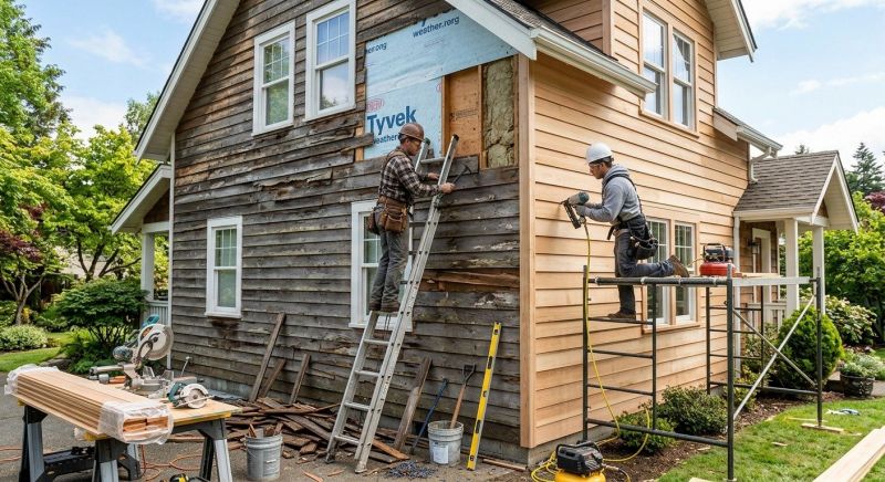 Wood Siding Replacement in Pickens County, GA