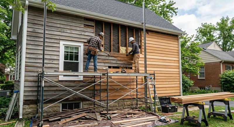 Wood Siding Replacement in Hall County, GA